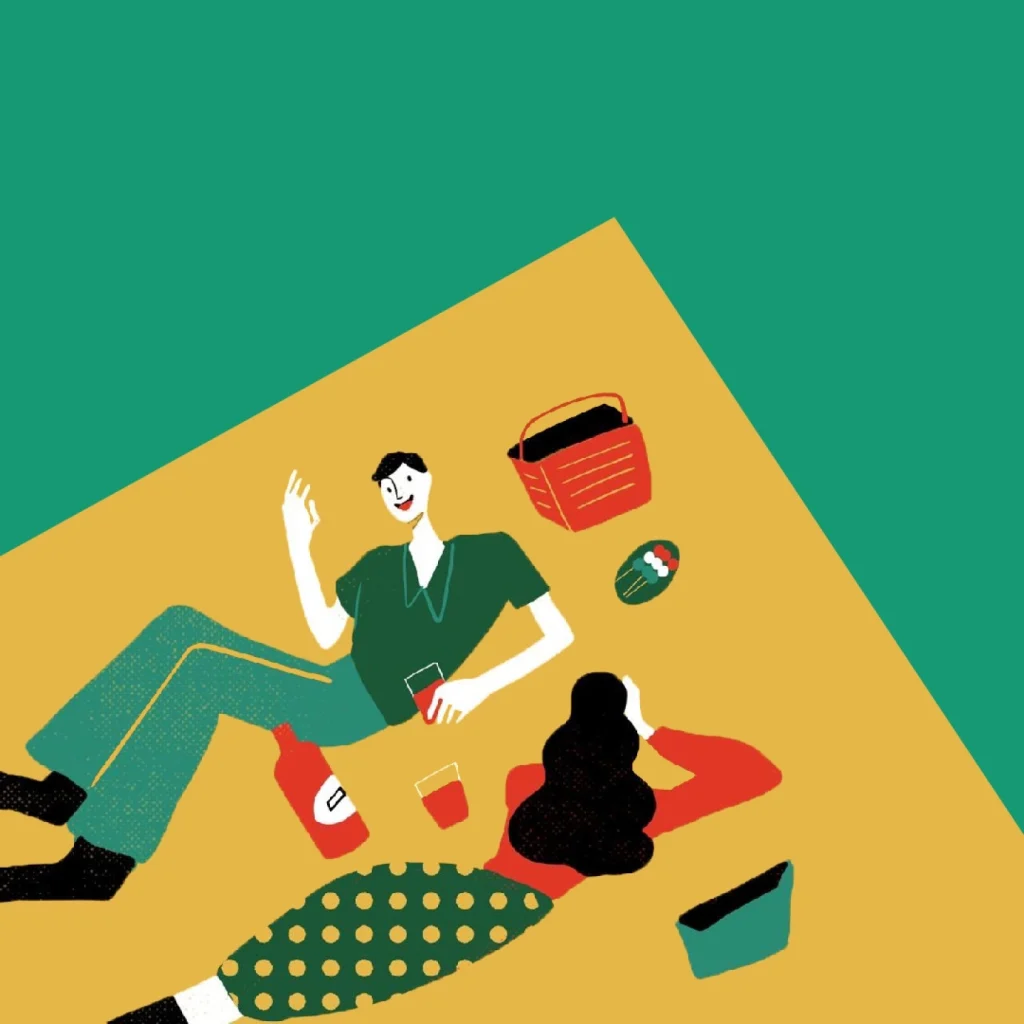 Keep Calm, Grab A Snack, And Go On A Picnic