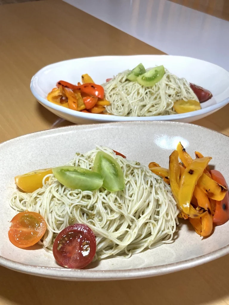 混ぜるだけそうめんパスタ