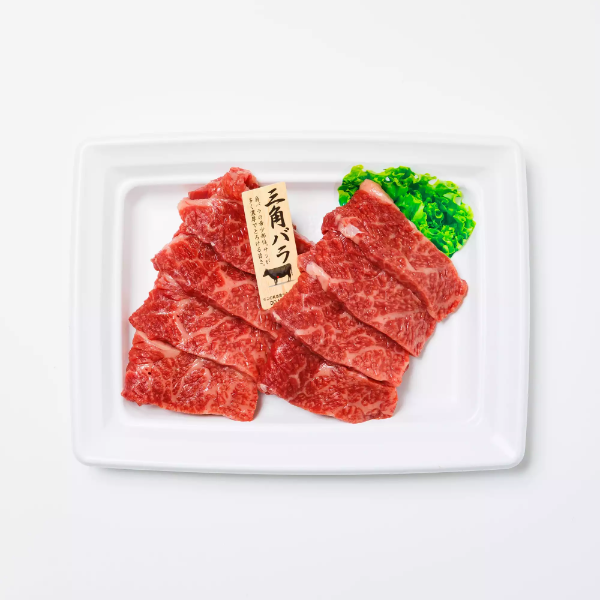 亜麻仁の恵み牛カルビバラ焼肉用 