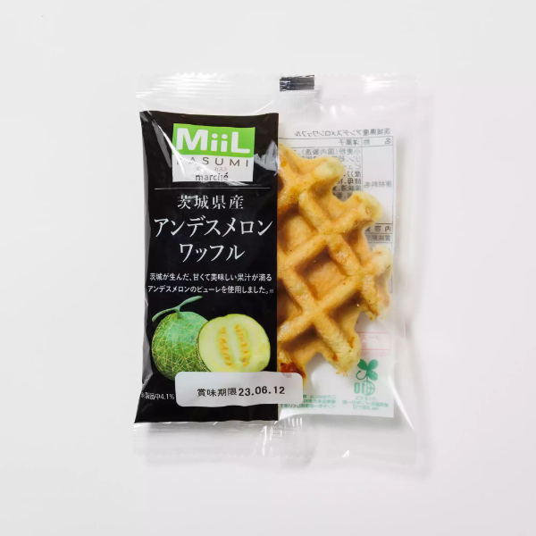 MiiL茨城県産アンデスメロンワッフル