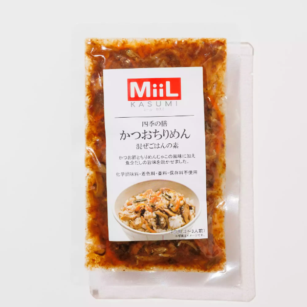 MiiL かつおちりめん混ぜごはんの素 