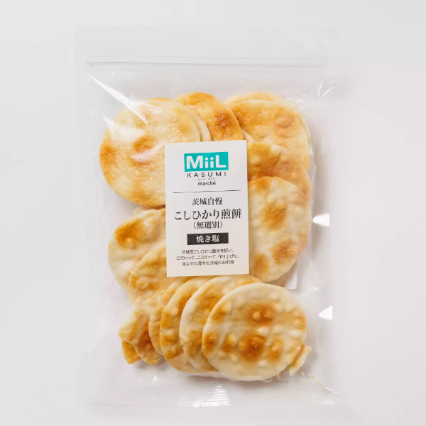 MiiL 茨城自慢こしひかり煎餅焼き塩