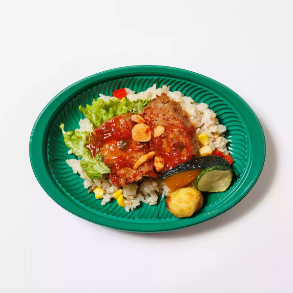 BEYOND BEEFの ガーリックライス