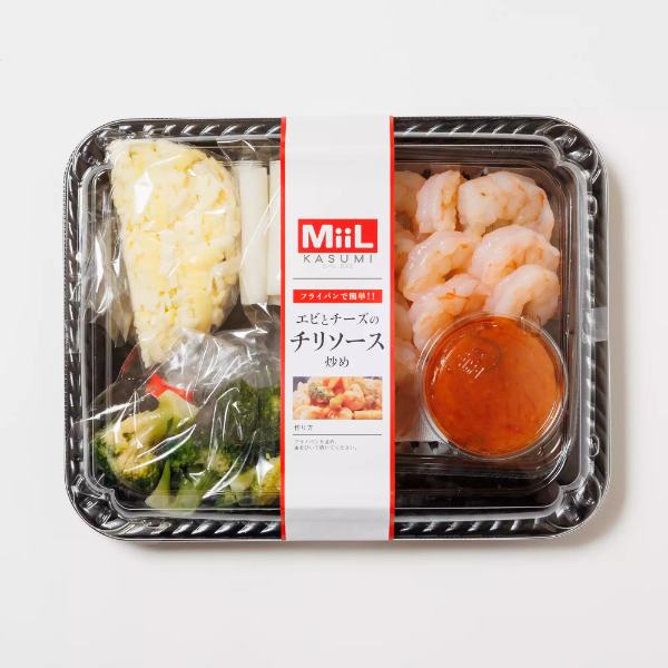 えびとチーズのチリソース炒め