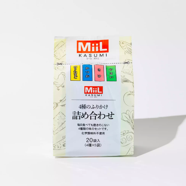 MiiL 4種のふりかけ詰め合わせ