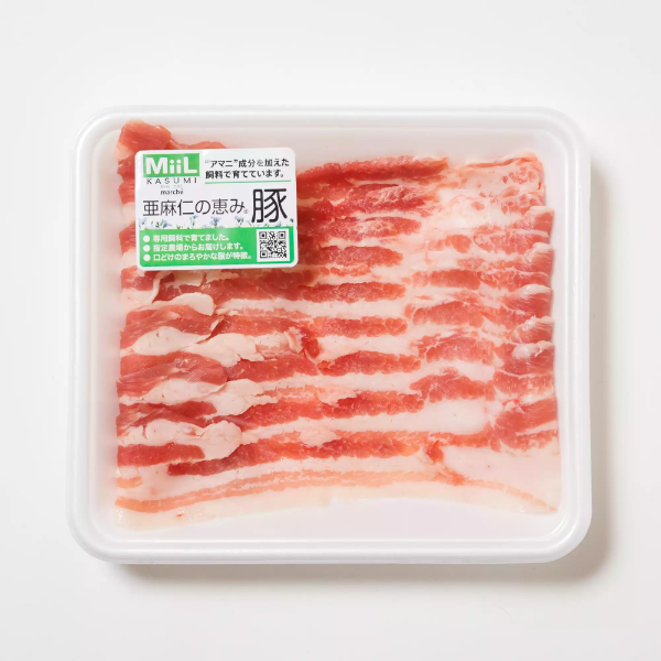 亜麻仁の恵み豚バラうす切